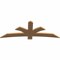 Ekena Millwork Davenport Timber Gable Bracket, Western Red Cedar, 72"W x 27"H x 1 1/2"D x 5 1/2"F, 9/12 Pitch GBW072X27X0206DAV00SWR - alternate 5